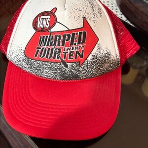 Vans Warped Tour Twenty Ten 2010 Mesh SnapBack hat